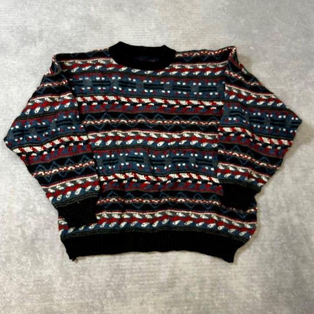 Vintage Men's Jumper - Black - XL on Productcaster.