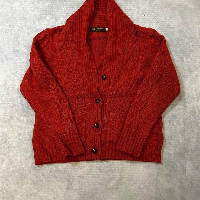 Vintage Women's Cardigan - Red - XL on Productcaster.