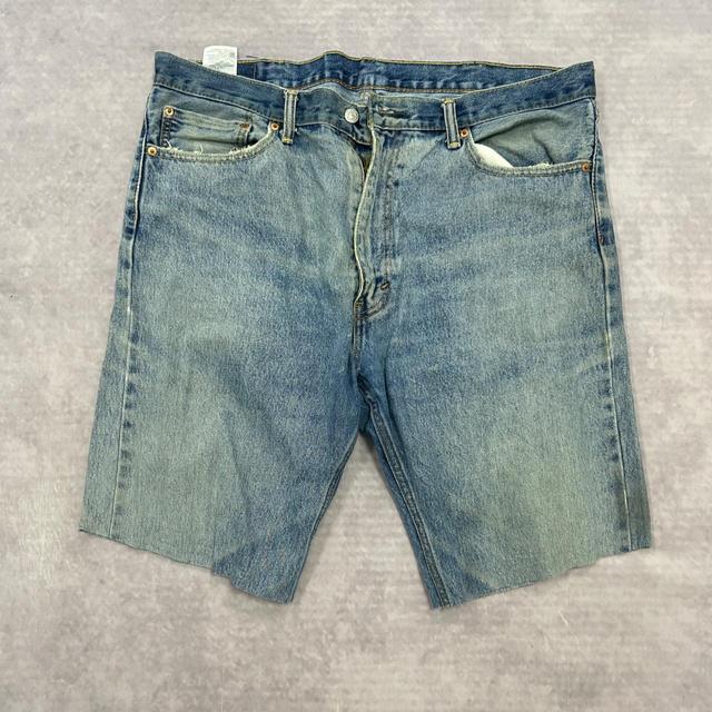 Levi's Men's Shorts - Blue - 40" on Productcaster.