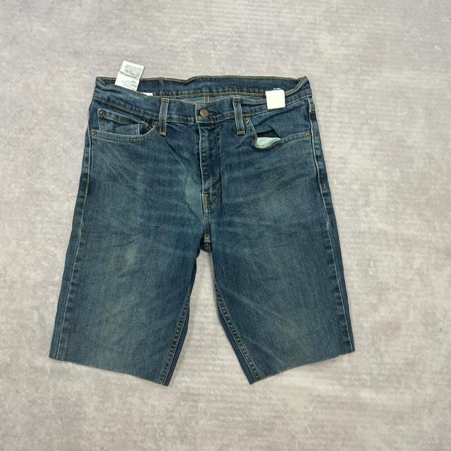 Levi's Men's Shorts - Blue - 32" on Productcaster.