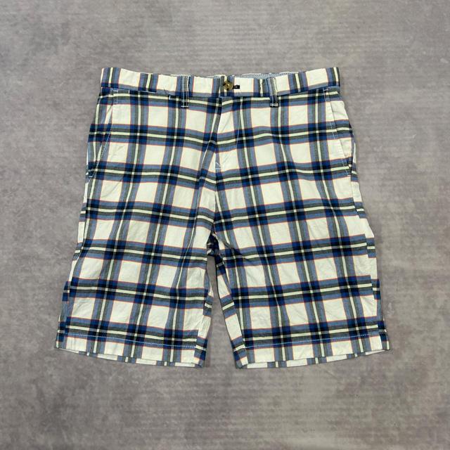 Tommy Hilfiger Men's Shorts - White/Blue - 31" on Productcaster.