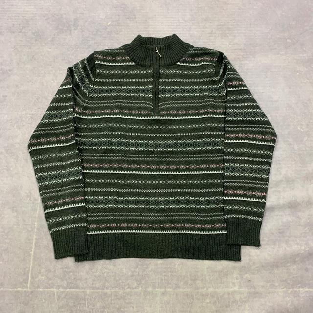 Vintage Women's Jumper - Grey/Multi - L on Productcaster.