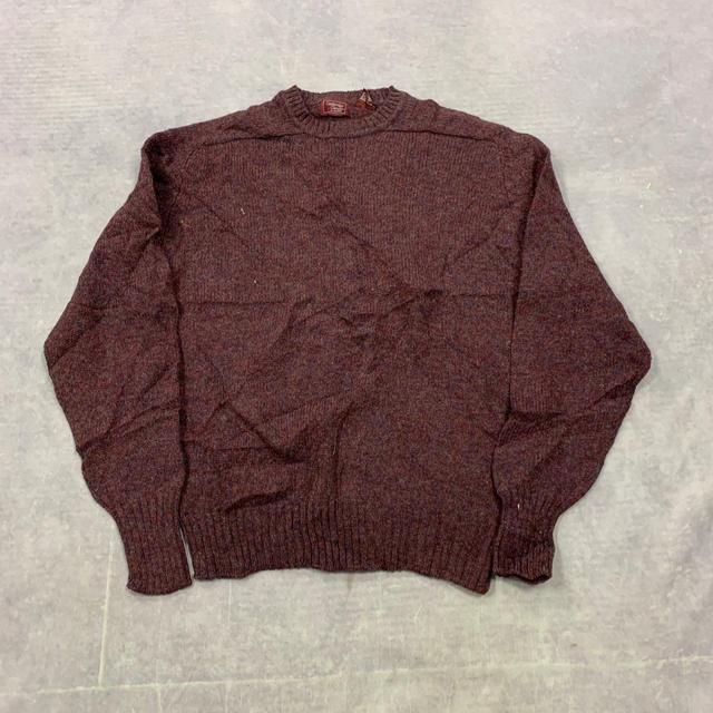 Vintage Men's Jumper - Red/Multi - XL on Productcaster.