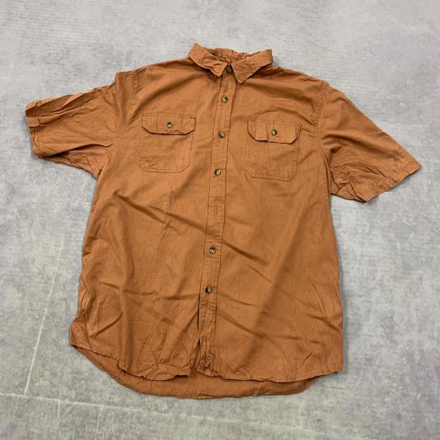 Wrangler Men's Shirt - Orange - L on Productcaster.