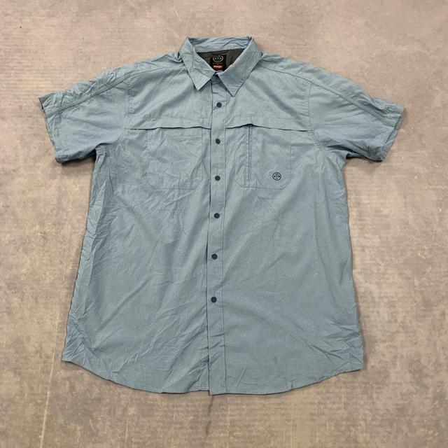 Wrangler Men's Shirt - Blue - L on Productcaster.