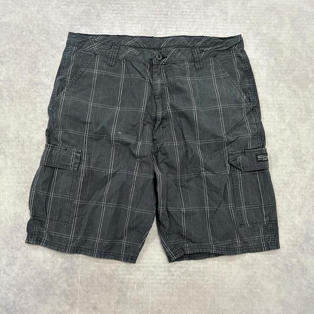 Wrangler Men's Shorts - Blue/Grey - 38" on Productcaster.