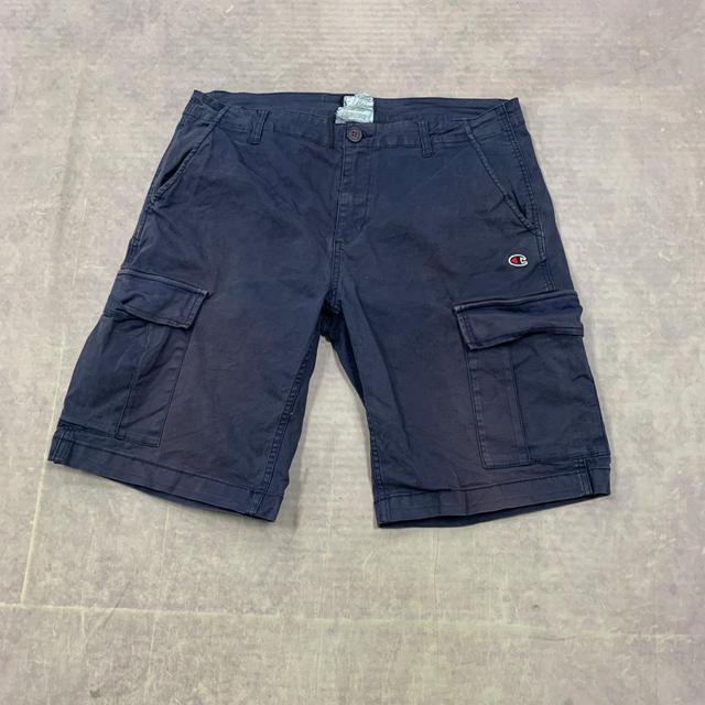 Champion Men's Shorts - Blue - XL on Productcaster.