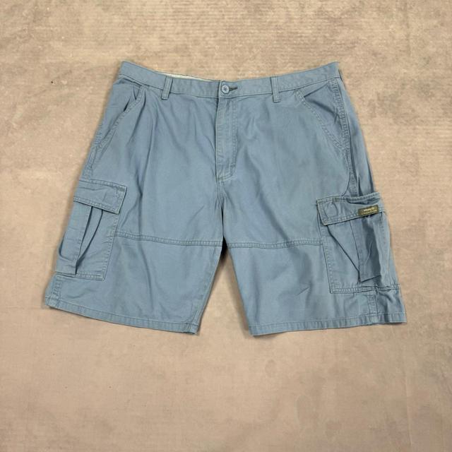 Wrangler Men's Shorts - Blue - 38" on Productcaster.