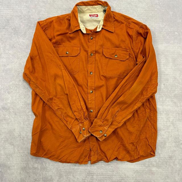 Wrangler Men's Shirt - Brown - L on Productcaster.