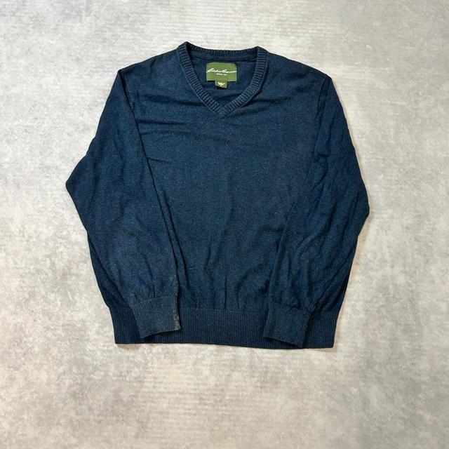 Eddie Bauer Men's Jumper - Blue - XL on Productcaster.