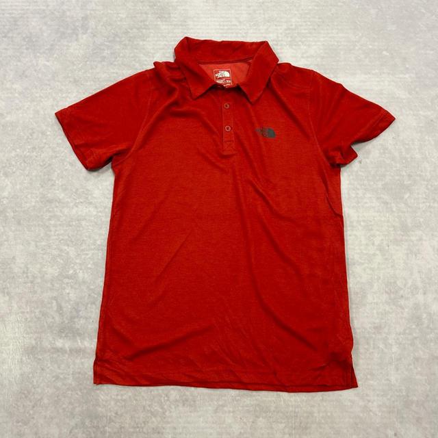 The North Face Men's Polo shirt - Red - M on Productcaster.