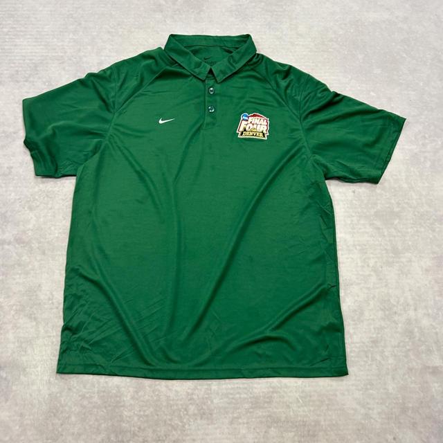 Nike Men's Polo shirt - Green - XL on Productcaster.