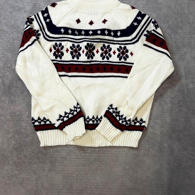 Vintage Women's Jumper - White - M on Productcaster.