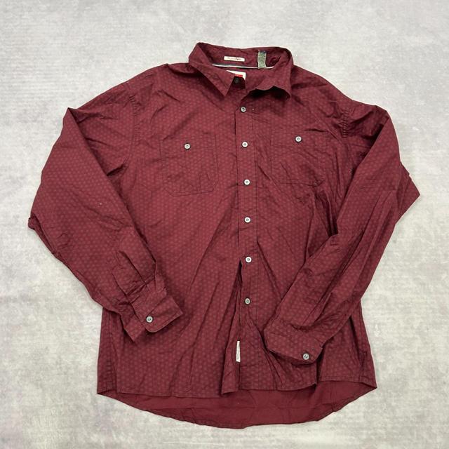 Wrangler Men's Shirt - Red/Multi - XL on Productcaster.