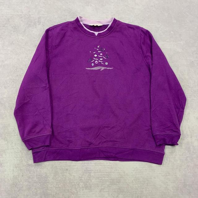 Northern Reflections Women's Sweatshirt - Purple/Pink - M on Productcaster.