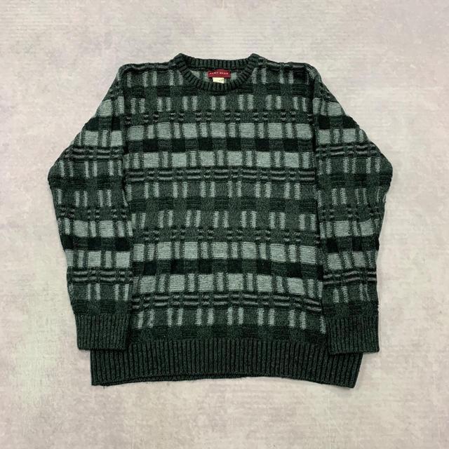 Vintage Men's Jumper - Grey - M on Productcaster.