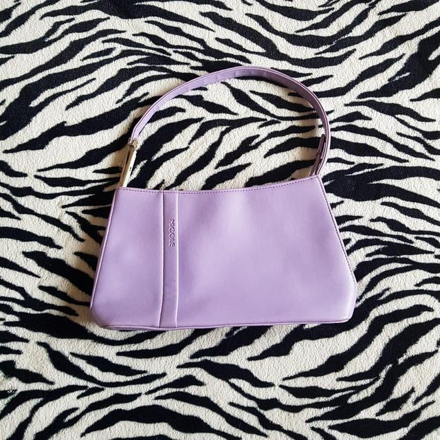 Vintage Women's Faux leather Bag - Purple on Productcaster.