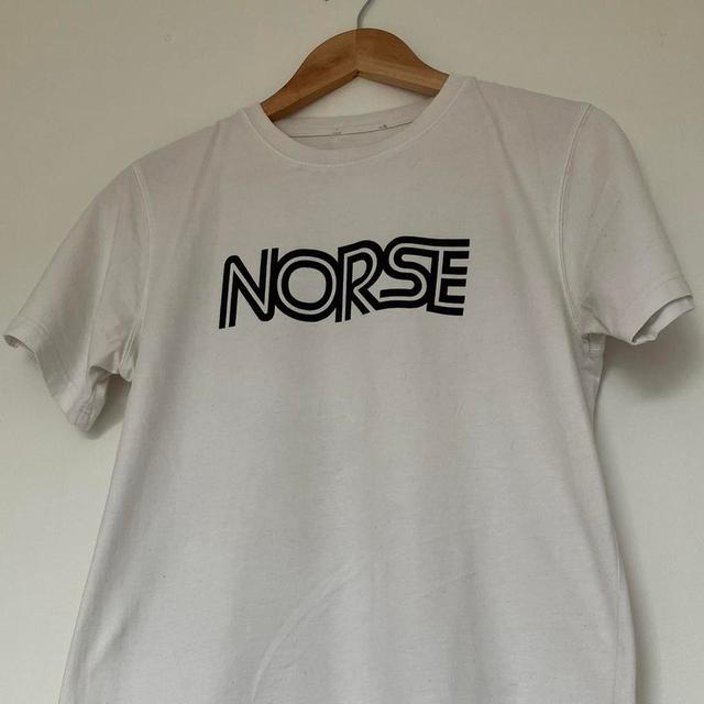 Norse Projects Men's T-shirt - White - M on Productcaster.