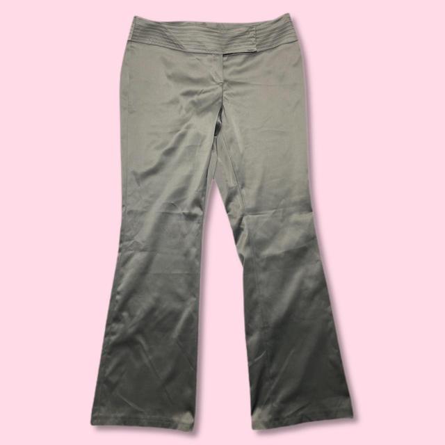 New Look Women's Bootcut Trousers - Grey - UK 12 on Productcaster.