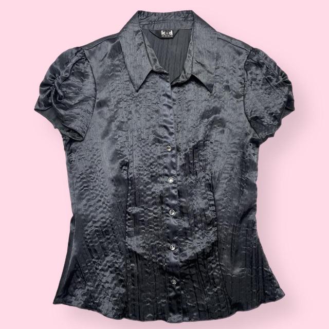 Vintage Women's Shirt - Silver - 12 on Productcaster.