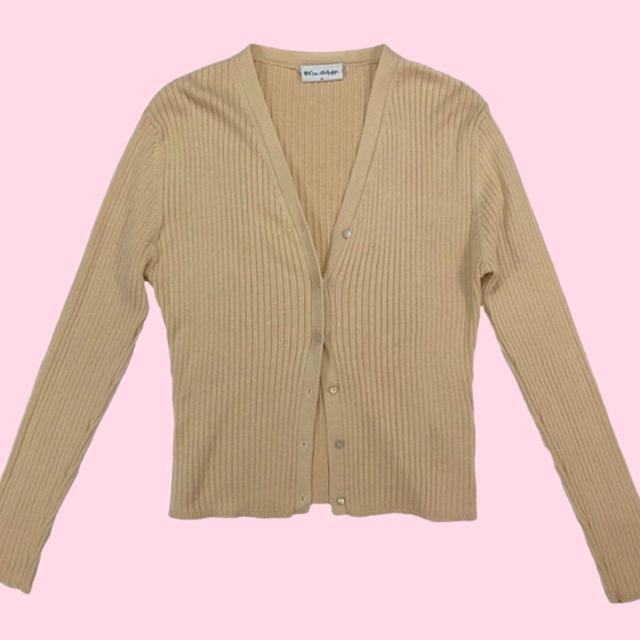 Miss Selfridge Women's Cardigan - Tan - S on Productcaster.