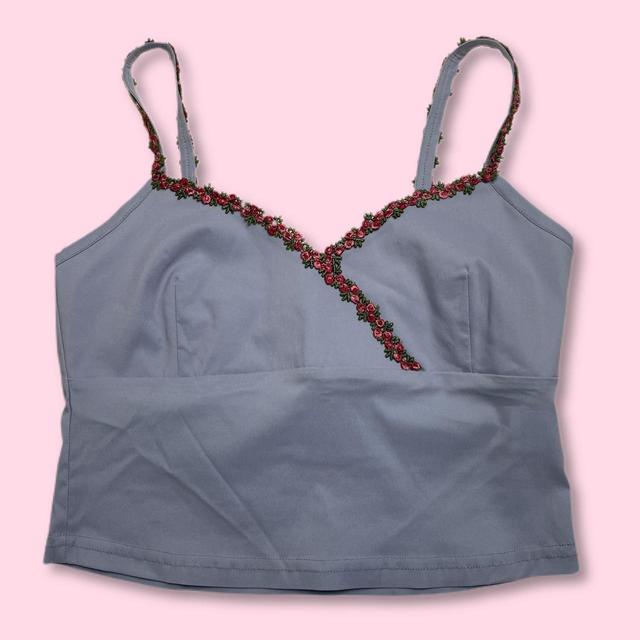 Isabella Vrana Women's Crop top - Pink/Purple - S on Productcaster.