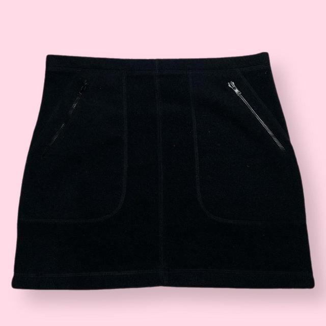 Topshop Women's Mini Skirt - Black - UK 10 on Productcaster.