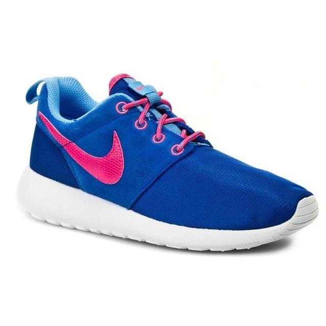 Nike Women's Trainers - Blue/Pink - UK 5.5 on Productcaster.