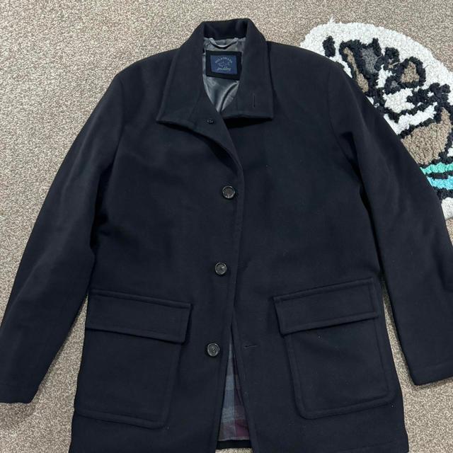 Paul & Shark Men's Overcoat - Black - L on Productcaster.