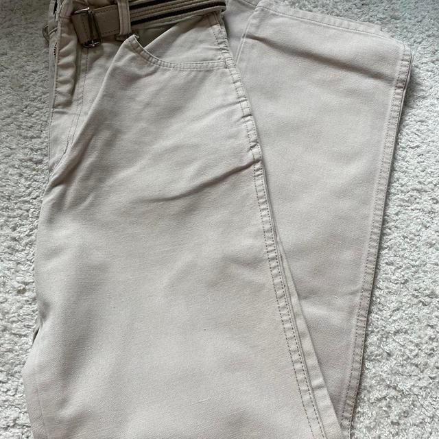 Preloved Men's Slim Chino Jeans - Cream - 30" on Productcaster.