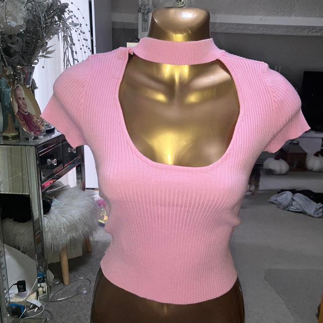 Women's Crop top - Pink - 10 on Productcaster.