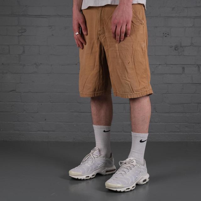 Carhartt Men's Shorts - Tan - 34" on Productcaster.