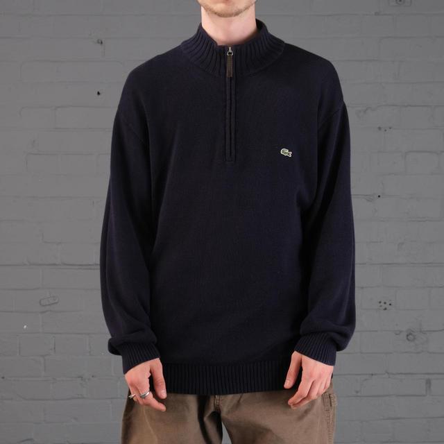 Lacoste Men's Jumper - Navy - L on Productcaster.