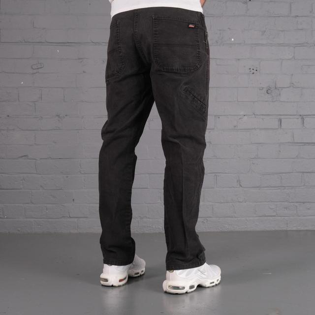 Dickies Men's Straight leg Cargo Jeans - Black - 36" on Productcaster.