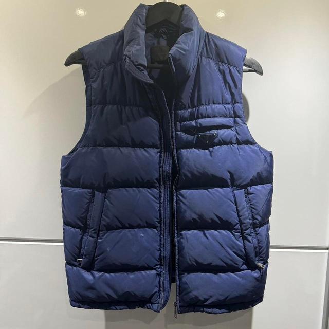 Prada Men's Gilet - Navy - M on Productcaster.