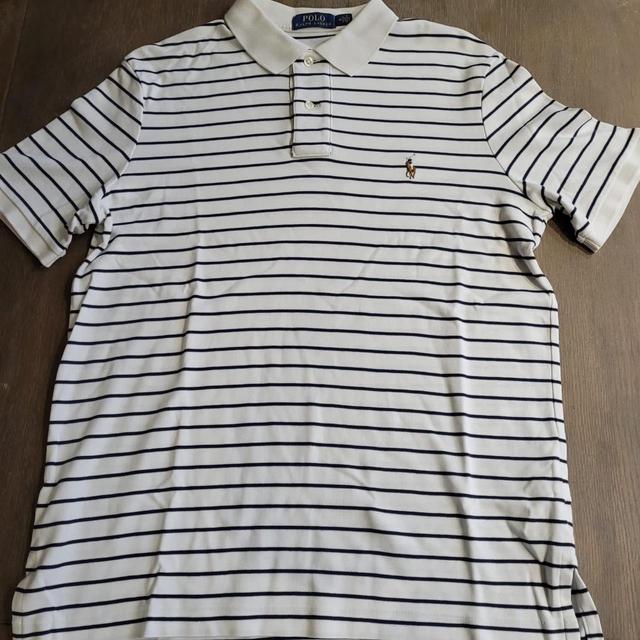 Polo Ralph Lauren Men's Polo shirt - White - M on Productcaster.