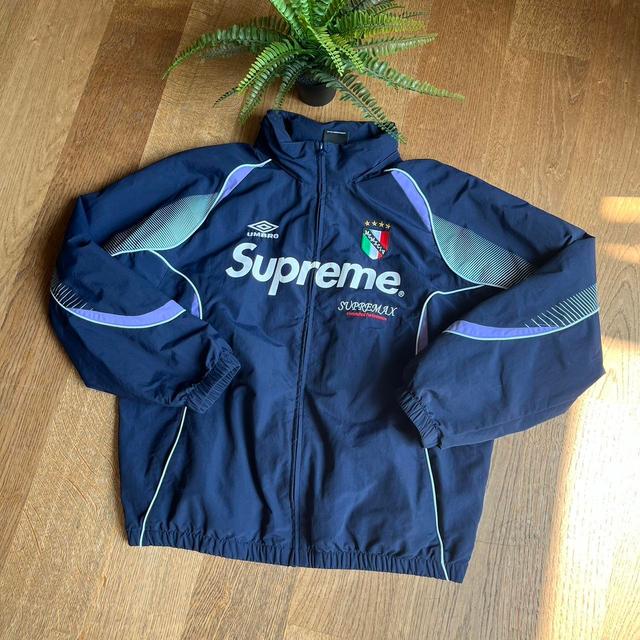 Supreme Men's Jacket - Navy - L on Productcaster.