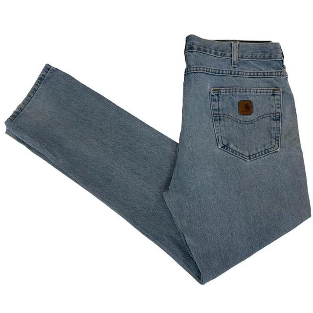 Carhartt Men's Jeans - Blue - 38" on Productcaster.