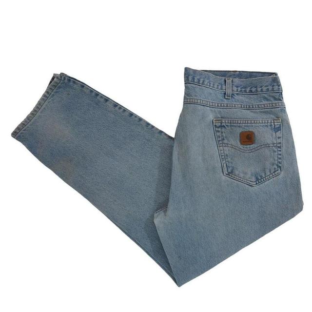 Carhartt Men's Jeans - Blue - 40" on Productcaster.