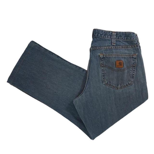 Carhartt Men's Jeans - Blue - 33" on Productcaster.