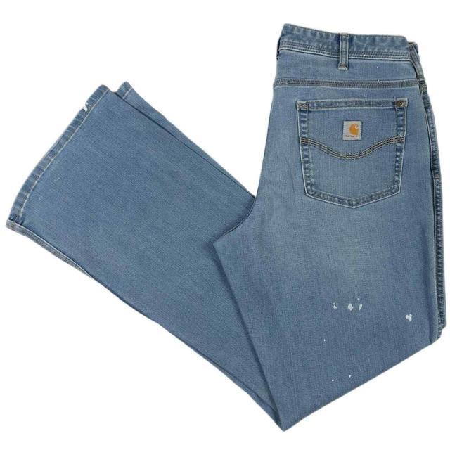 Carhartt Women's Jeans - Blue - 32" on Productcaster.