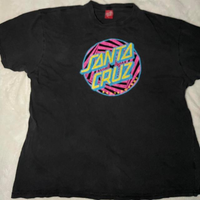 Santa Cruz Women's T-shirt - Multi/Black - XL on Productcaster.