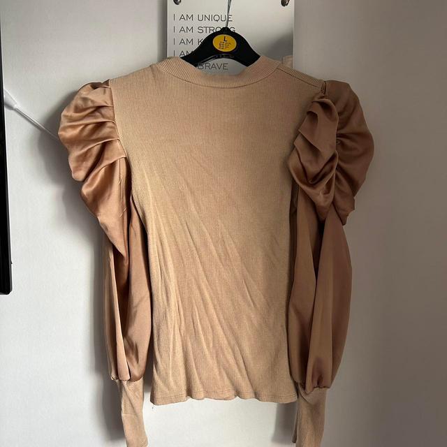 New Look Women's Blouse - Tan - 8 on Productcaster.