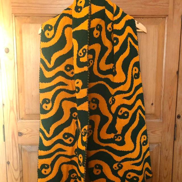 Urban Outfitters Women's Scarf - Yellow/Green on Productcaster.