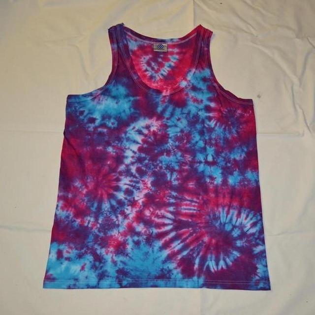 Handmade Men's T-shirt - Pink/Purple - S on Productcaster.