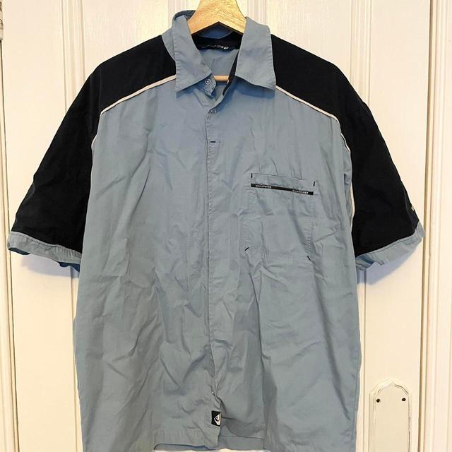 Quiksilver Men's Shirt - Blue - M on Productcaster.