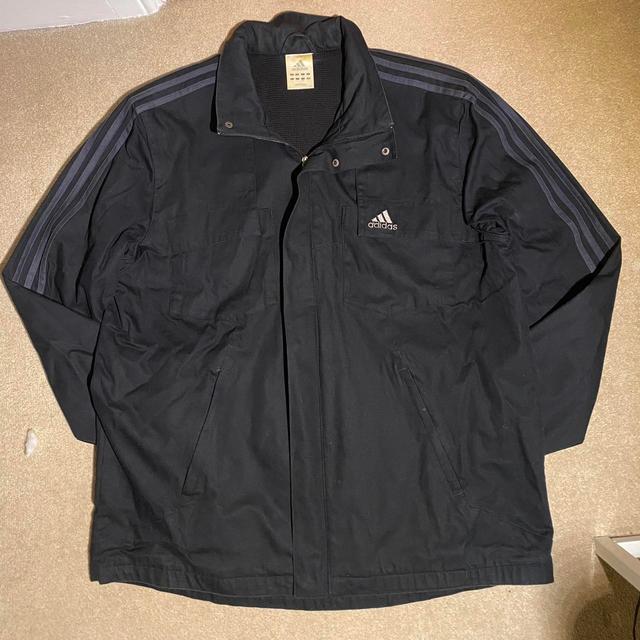 Adidas Men's Coat - Black - L on Productcaster.