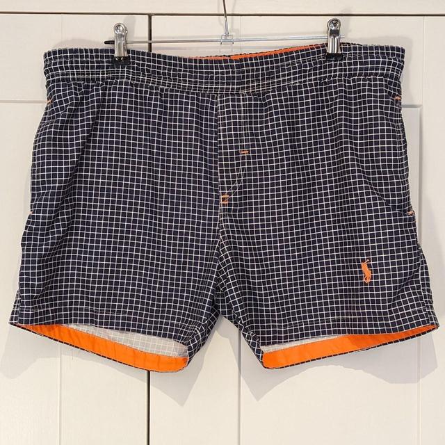 Ralph Lauren Men's Shorts - White/Navy - M on Productcaster.