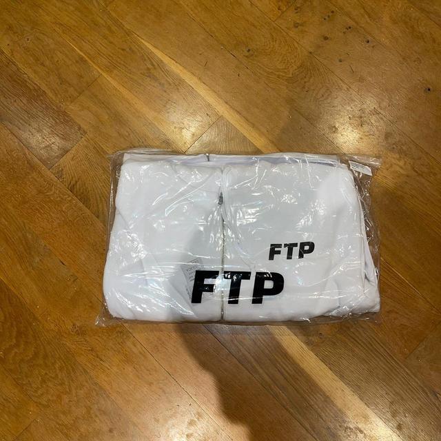 FTP Men's Hoodie - White - XL on Productcaster.