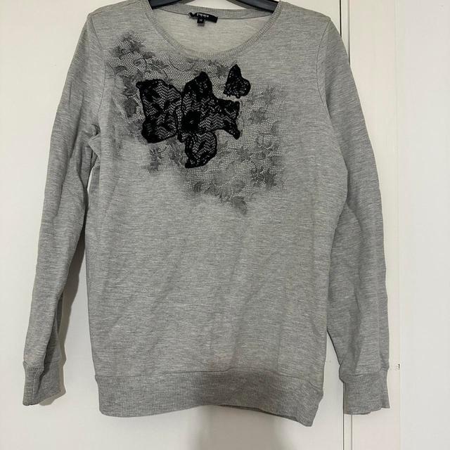 Zara Women's Sweatshirt - Grey - 6 on Productcaster.